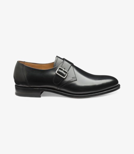 Loake 204 Mönchs Schuhe Herren Schwarz | DE2074369