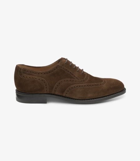 Loake 302 Brown Wildleder Brogue Brogues Herren Braun | DE4675040