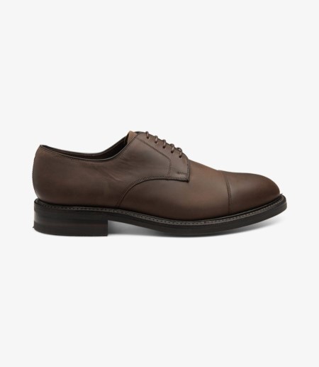 Loake Ampleforth Kappe-cap Derby Schuhe Herren Braun | DE2851293