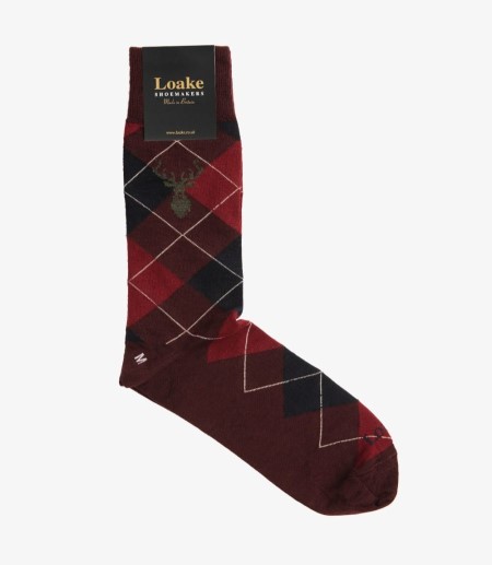 Loake Argyle Socks Socken Herren Port | DE9716846
