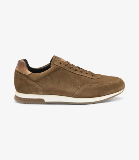 Loake Bannister Tan Wildleder Sneaker Sneakers Herren Tan Suede | DE7619114