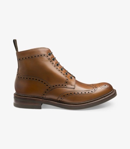 Loake Bedale Brogue Stiefel Herren Braun | DE3721352