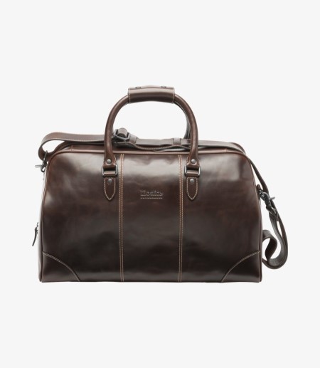 Loake Burghley Overnight Bag Tasche Herren Dunkelbraun | DE6619011