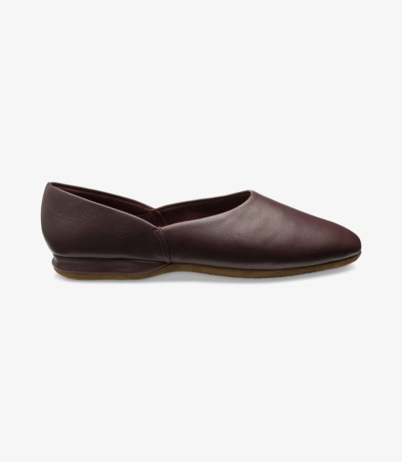 Loake Canning Burgundy Grain Hausschuhe Hausschuhe Herren Bordeaux | DE9259942
