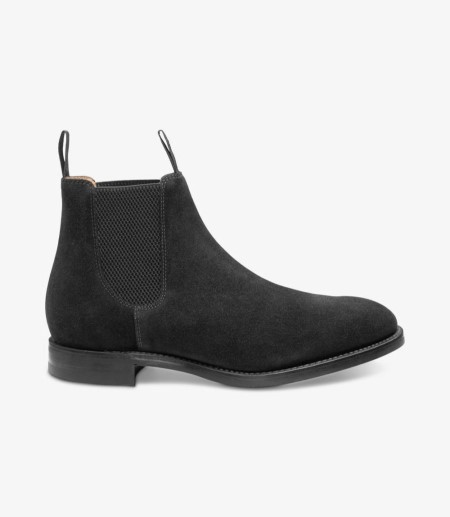 Loake Chatsworth Chelsea Stiefel Herren Schwarz | DE9135926