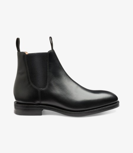 Loake Chatsworth Chelsea Stiefel Herren Schwarz | DE9348896