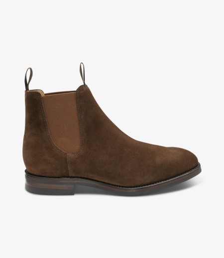 Loake Chatsworth Tobacco Wildleder Boot Chelsea Stiefel Herren Tobacco Suede | DE1872579