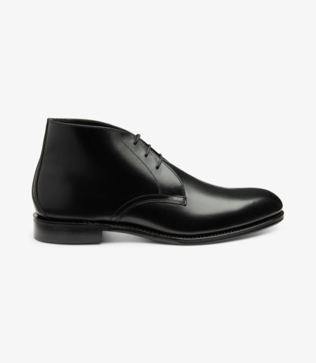 Loake Deangate Boot Chukka Stiefel Herren Schwarz | DE7805041