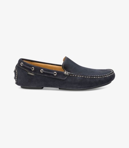 Loake Donington Fahrschuhe Herren Navy | DE9811667
