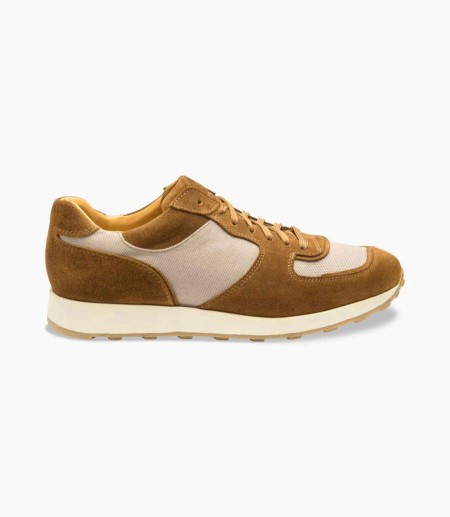 Loake Foster Tan Wildleder Trainer Sneakers Herren Tan Suede | DE1826030