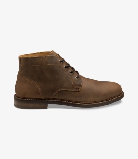 Loake Gilbert Brown Nubuck Boot Chukka Stiefel Herren Braun | DE7601244