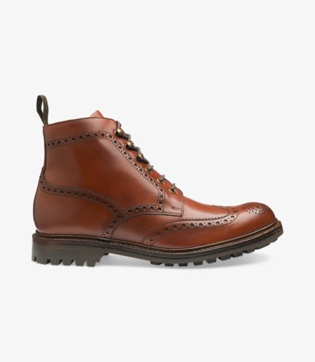 Loake Glendale Brogue Stiefel Herren Braun | DE0083657