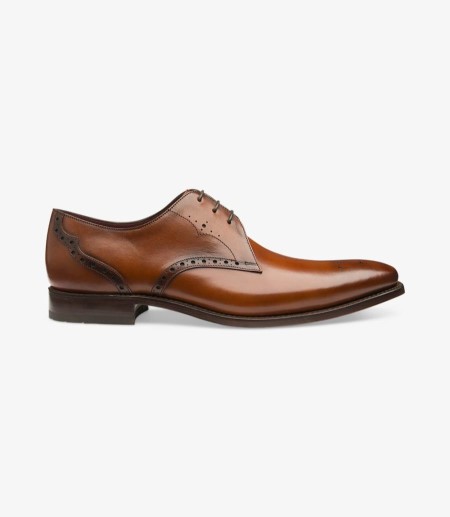 Loake Hannibal Plain Tie Derby Schuhe Herren Braun | DE5684699
