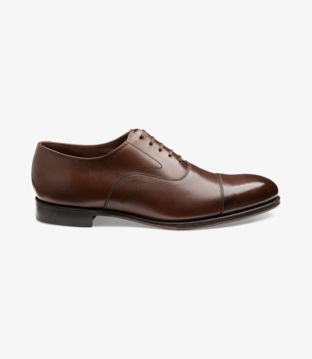 Loake Hanover Kappe-cap Oxford Schuhe Herren Kaffee | DE1801093