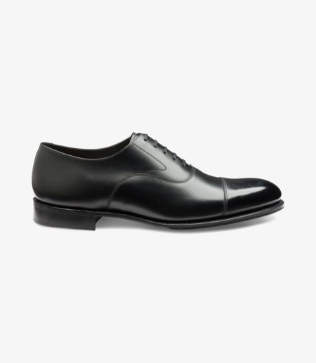 Loake Hanover Kappe-cap Oxford Schuhe Herren Schwarz | DE4583997