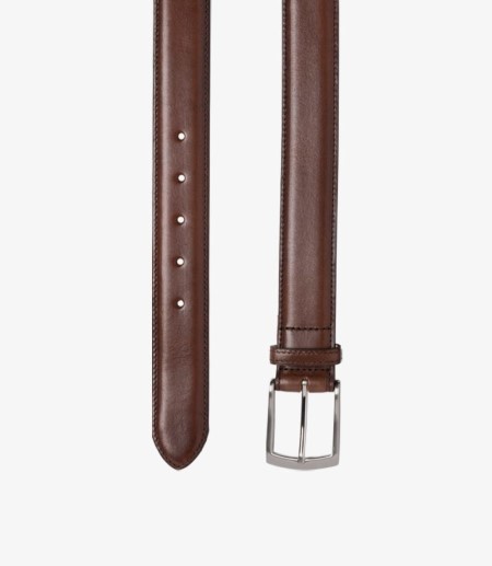 Loake Henry Belt Gürtel Herren Dunkelbraun | DE4951731