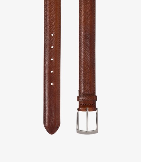 Loake Henry Belt Gürtel Herren Mahogany Grain | DE0575820