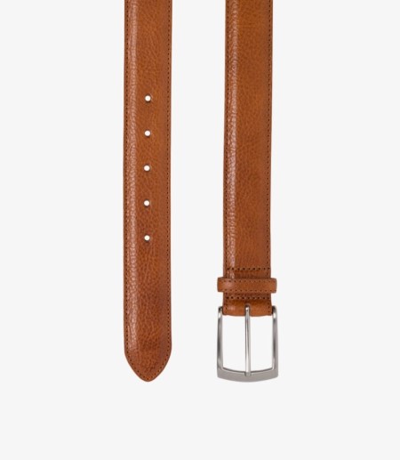 Loake Henry Belt Gürtel Herren Tan Grain | DE5271814