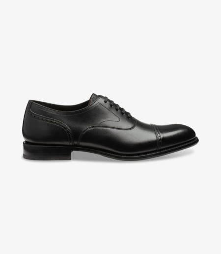 Loake Hughes Semi Brogue Semi Brogues Herren Schwarz | DE6356435