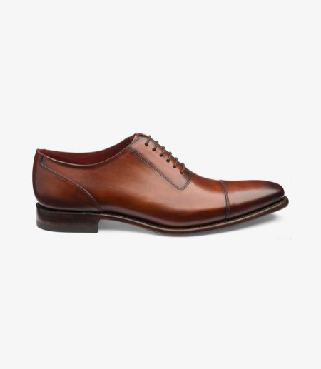 Loake Larch Kappe-cap Oxford Schuhe Herren Braun | DE5266619