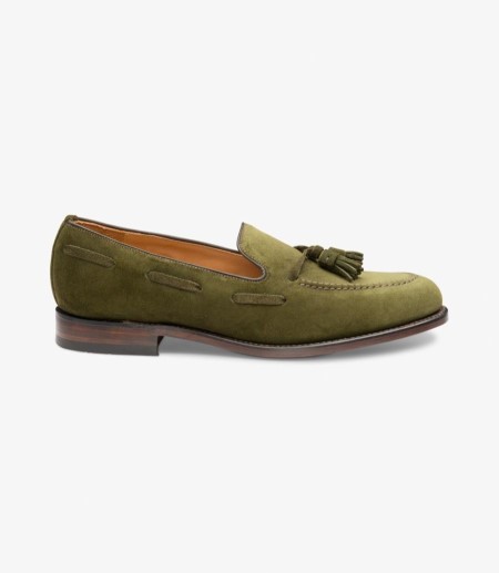 Loake Lincoln Loafers Herren Olivgrün | DE1532069