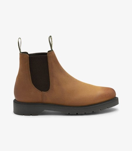 Loake Mccauley Chelsea Stiefel Herren Tan Nubuck | DE7755504