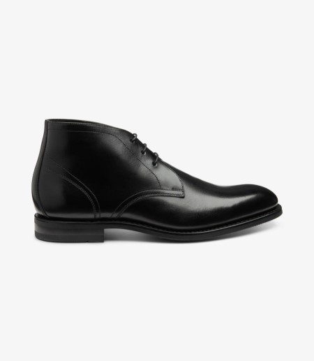 Loake Myers Boot Chukka Stiefel Herren Schwarz | DE5579181
