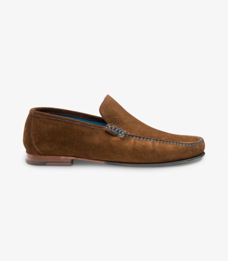 Loake Nicholson Loafers Herren Polo Suede | DE4576151