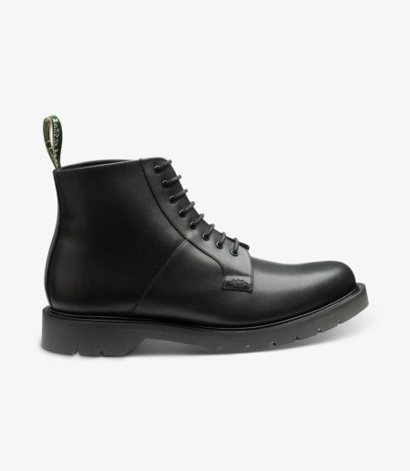 Loake Niro Black Boot Derby Stiefel Herren Schwarz | DE0424714