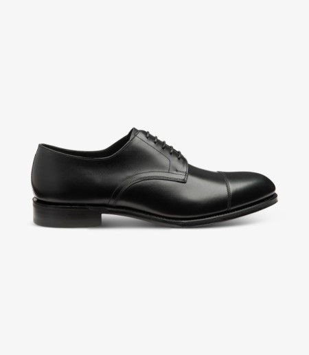 Loake Petergate Kappe-cap Derby Schuhe Herren Schwarz | DE1657159