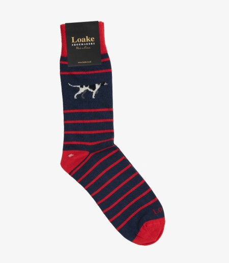 Loake Pointer Socks Socken Herren Navy | DE5920297