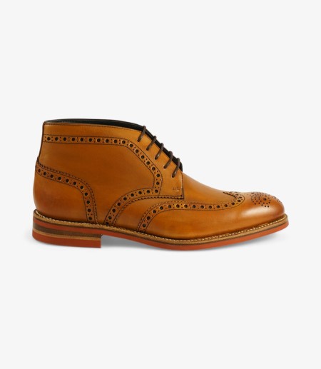 Loake Reading Tan Boot Brogue Stiefel Herren Braun | DE5369984