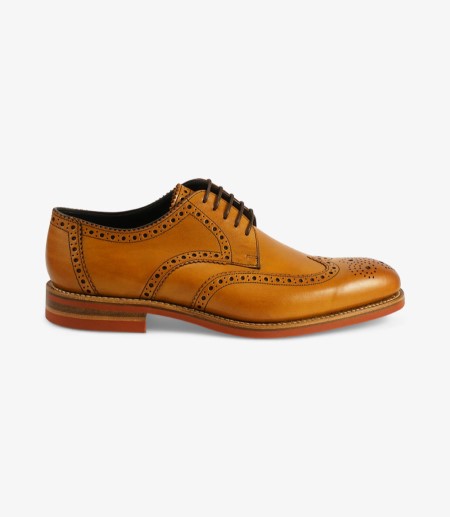 Loake Redgrave Tan Semi-brogue Semi Brogues Herren Tan | DE5247917