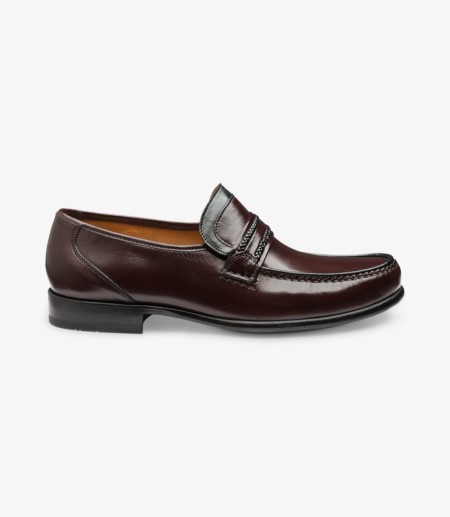 Loake Rome Loafers Herren Bordeaux | DE7962910