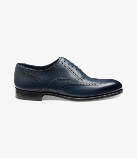 Loake Torrington Brogues Herren Blau | DE1203743