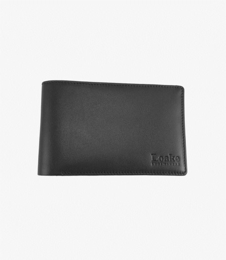 Loake Travel Wallet Geldbörse Herren Schwarz | DE9827294