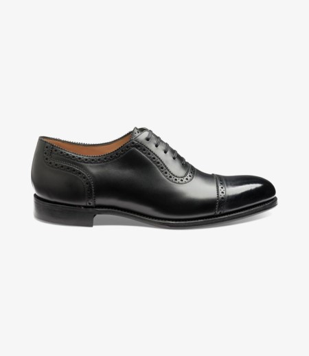 Loake Trinity Semi Brogue Semi Brogues Herren Schwarz | DE0481169