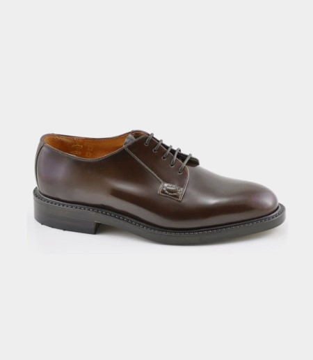 Loake Waverley Plain Tie Derby Schuhe Herren Dunkelbraun | DE7229046
