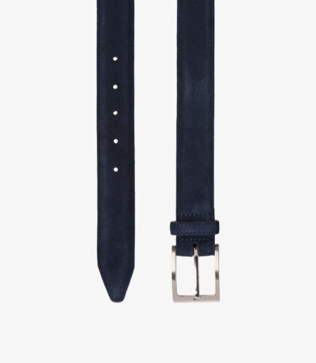 Loake William Belt Gürtel Herren Navy | DE2596650